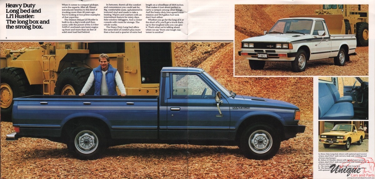 1982 Datsun Trucks Brochure Page 23